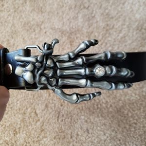 New skeleton hand Belt buckle 5.11x2.75